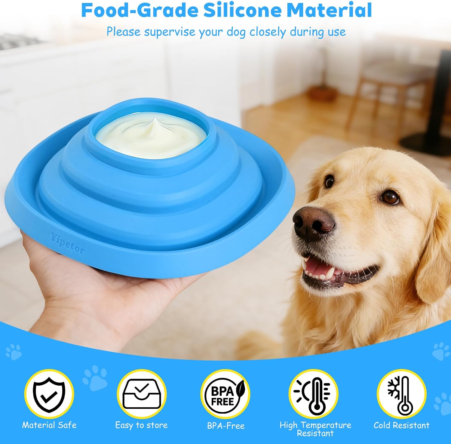 Revolutionary Silicone Dog Lick Mat: The Ultimate Convertible Slow Feeder for Fast-Eating Dogs