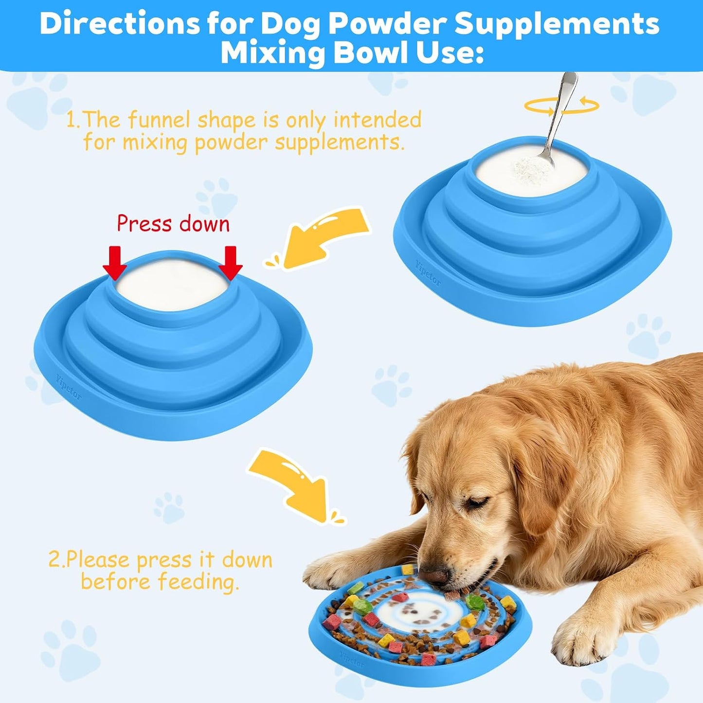 Revolutionary Silicone Dog Lick Mat: The Ultimate Convertible Slow Feeder for Fast-Eating Dogs